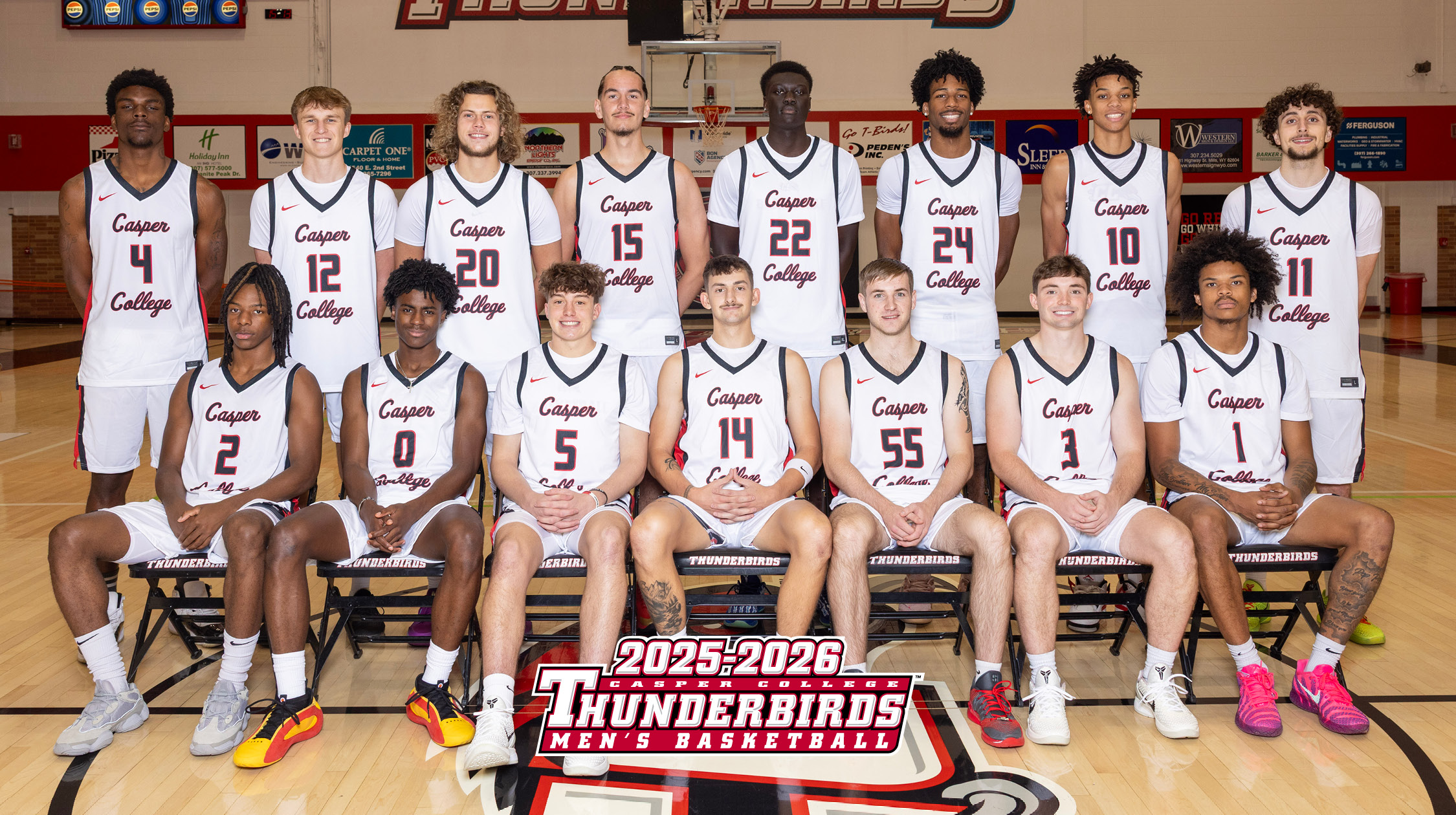 Casper College Men's Basketball Team 2025-2026
